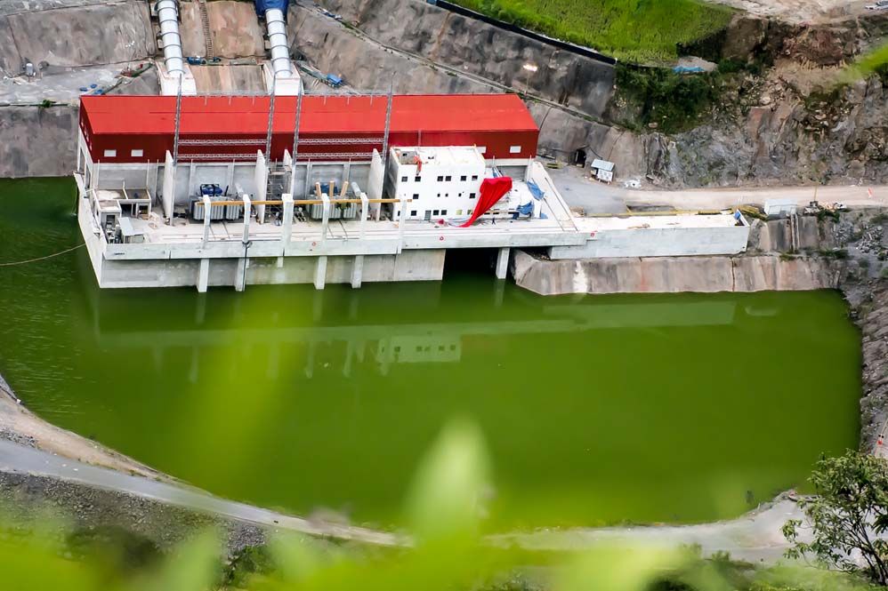 hydroelectric power station chaglla