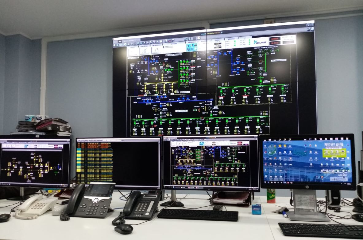 scada automation project electro ucayali